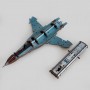 3Д конструктор истребитель F-16, масштаб 1:48, цветной