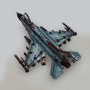 3Д конструктор истребитель F-16, масштаб 1:48, цветной