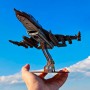 3Д конструктор истребитель F-16, масштаб 1:48, цветной