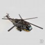 3Д конструктор вертоліт Sea King, масштаб 1:48, військовий