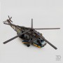 3Д конструктор вертолет Sea King, масштаб 1:48, военный