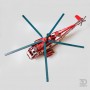 3Д конструктор вертолет Sea King, масштаб 1:48, спасательный