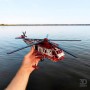 3Д конструктор вертолет Sea King, масштаб 1:48, спасательный