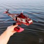 3Д конструктор вертолет Sea King, масштаб 1:48, спасательный