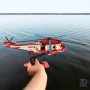 3Д конструктор вертолет Sea King, масштаб 1:48, спасательный