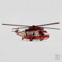 3Д конструктор вертолет Sea King, масштаб 1:48, спасательный