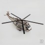 3Д конструктор вертолет Sea King, масштаб 1:48, белый