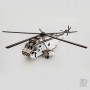 3Д конструктор вертолет Sea King, масштаб 1:48, белый