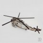 3Д конструктор вертолет Sea King, масштаб 1:48, белый