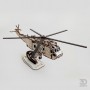 3Д конструктор вертолет Sea King, масштаб 1:48, белый