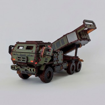 Механический конструктор HIMARS, цветной