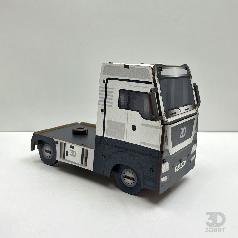 3Д конструктор грузовик-бар под бутылку 3Д конструктор грузовик-бар под бутылку