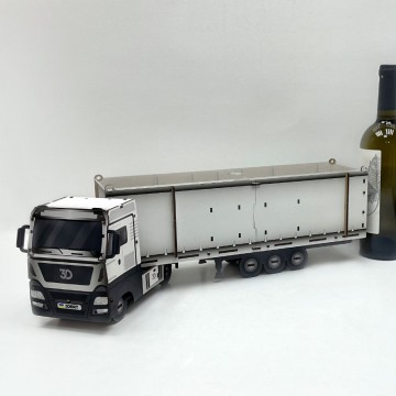 3Д конструктор вантажівка-бар під пляшку