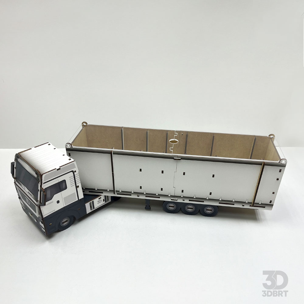 3Д конструктор грузовик-бар под бутылку 3Д конструктор грузовик-бар под бутылку