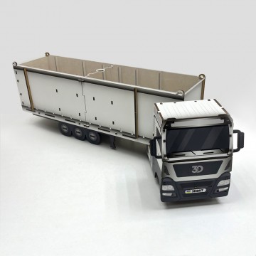 3Д конструктор грузовик-бар под бутылку 3Д конструктор грузовик-бар под бутылку