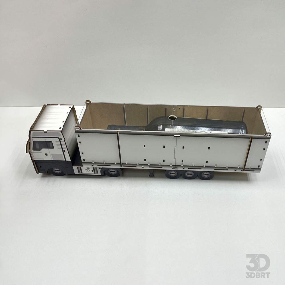 3Д конструктор грузовик-бар под бутылку 3Д конструктор грузовик-бар под бутылку