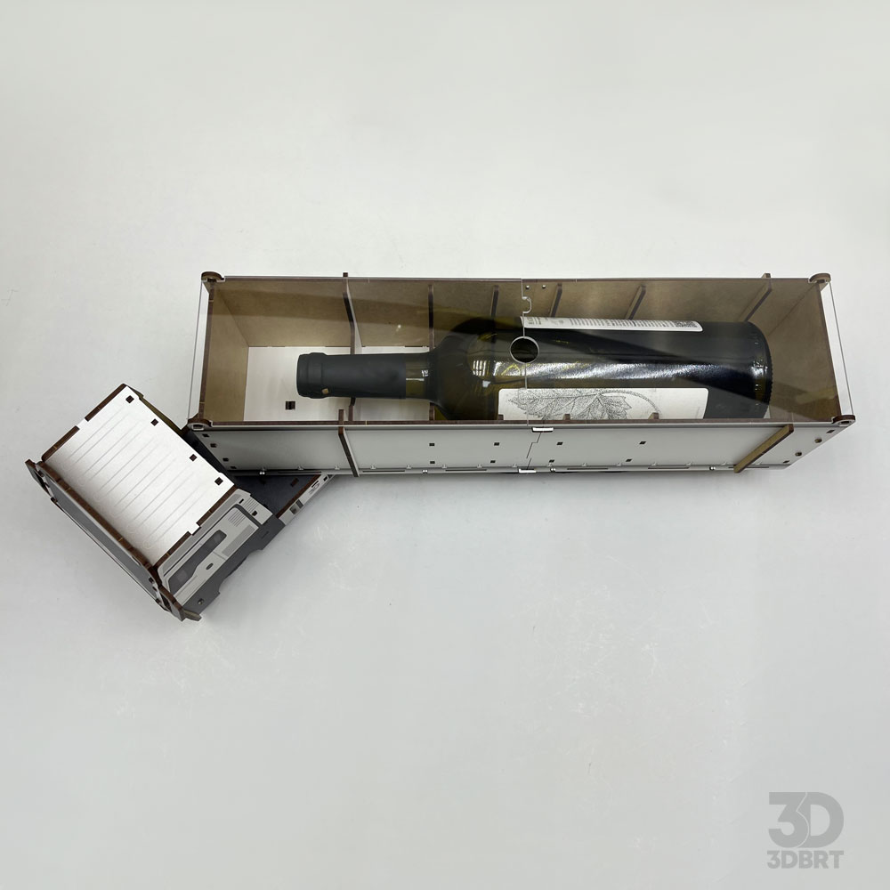 3Д конструктор грузовик-бар под бутылку 3Д конструктор грузовик-бар под бутылку