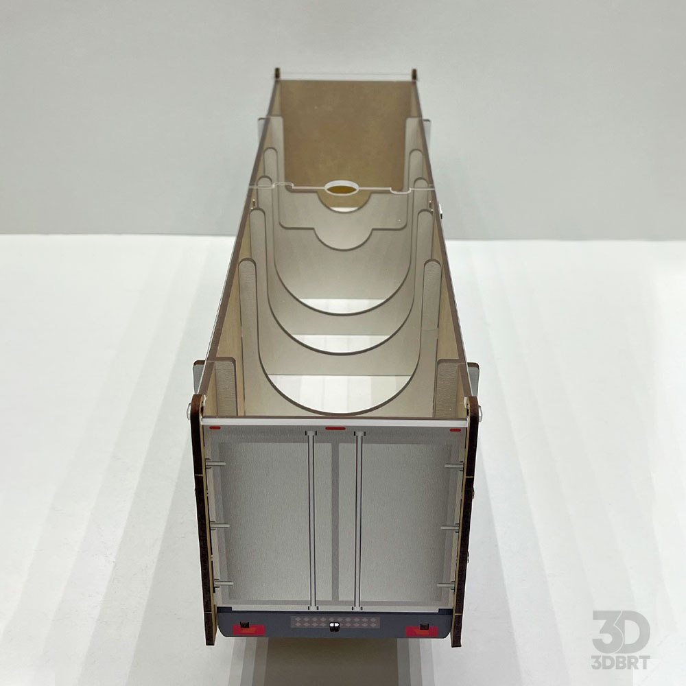 3Д конструктор грузовик-бар под бутылку 3Д конструктор грузовик-бар под бутылку