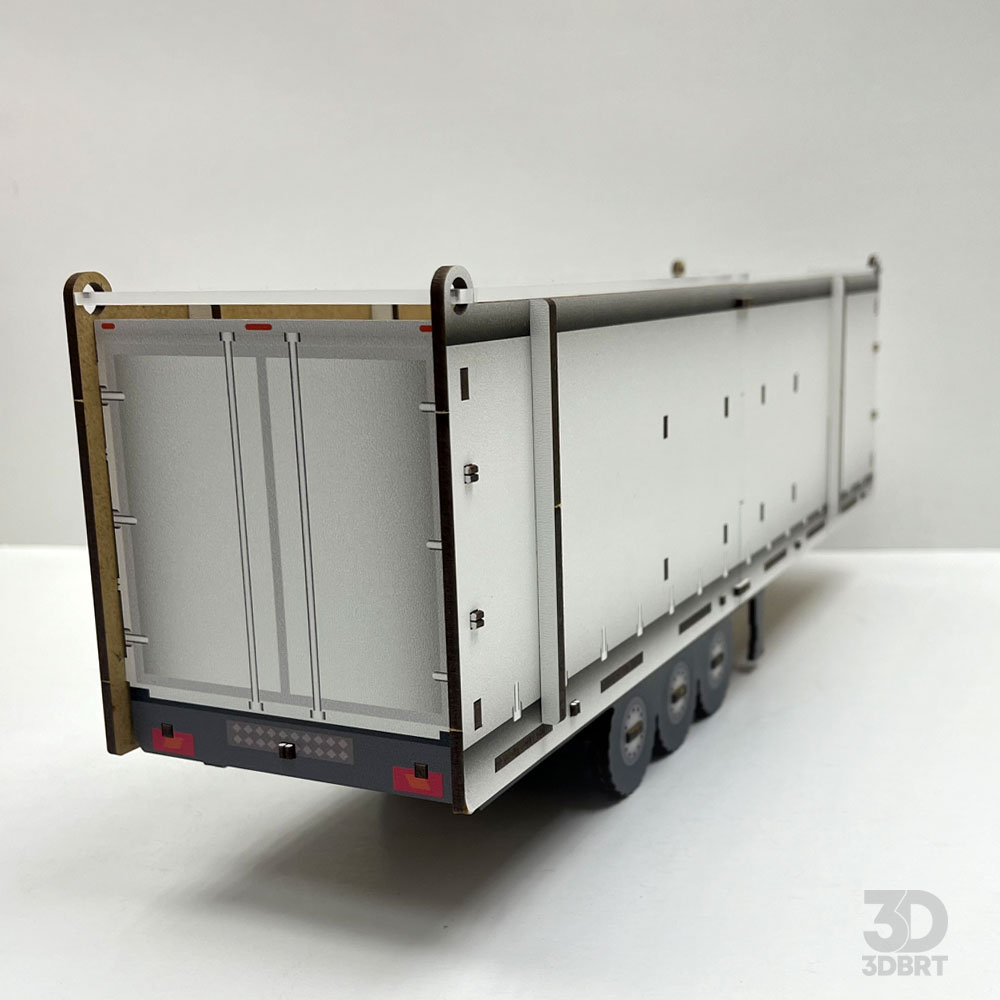 3Д конструктор грузовик-бар под бутылку 3Д конструктор грузовик-бар под бутылку