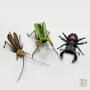 Комахи з паперу, набір 3 штуки
